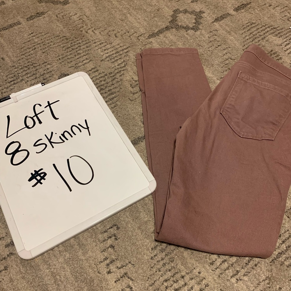Loft size 8 denim skinny Jean